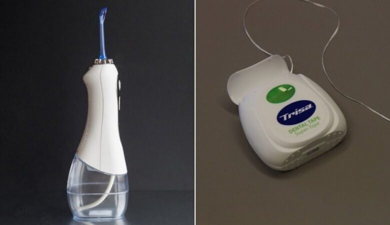 نخ دندان کشیدن با نخ دندان موثرتر است یا با واتر فلاسر؟