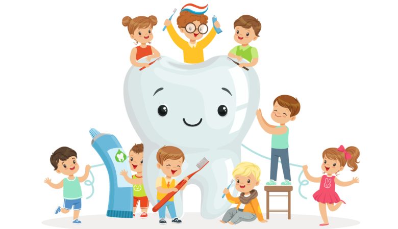 کتاب ها و ویدیوهای آموزشی کودکانه برای بهداشت دهان و دندان